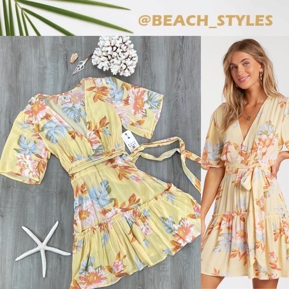 🔆BILLABONG🔆ONE AND ONLY DRESS - Picture 1 of 13